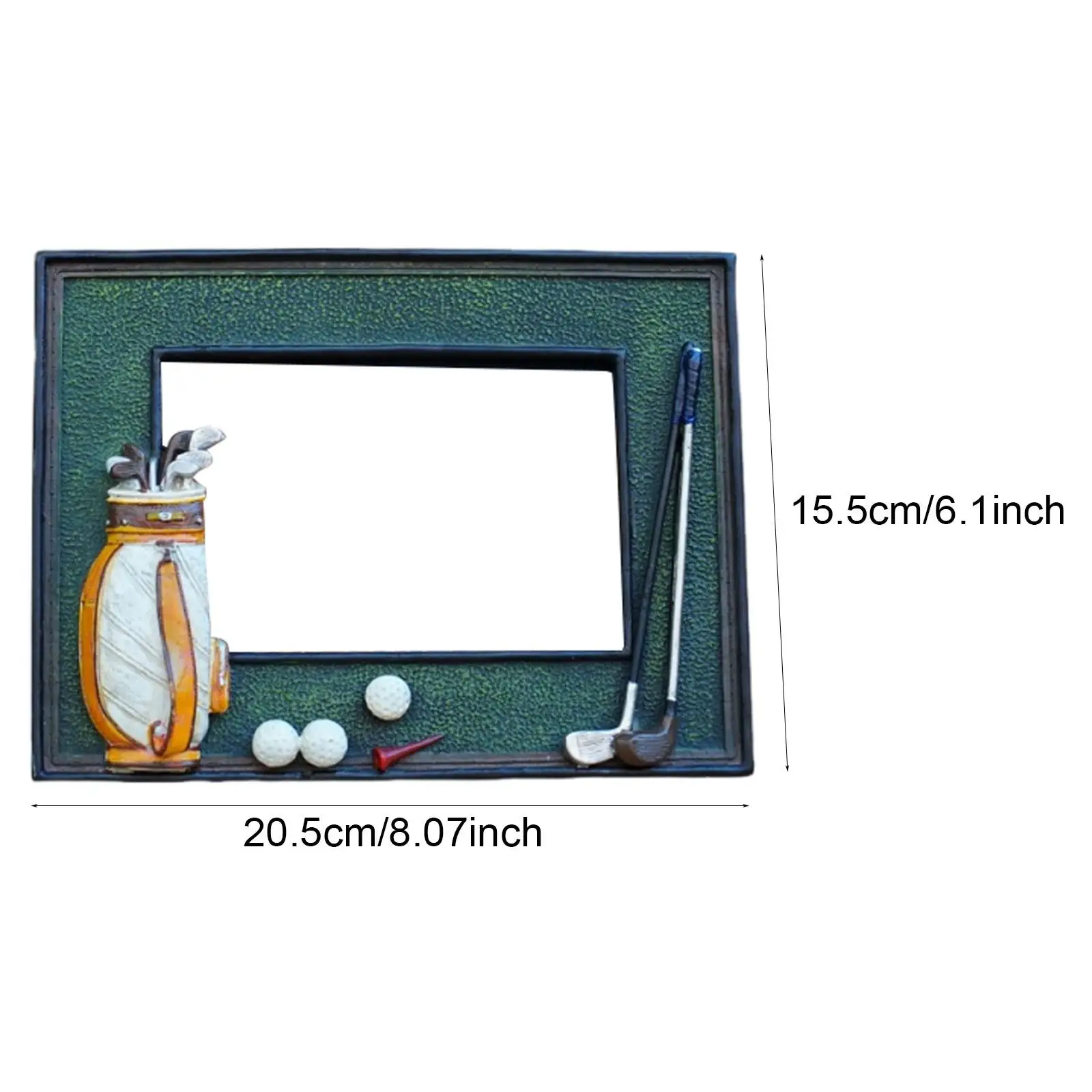 Golf Photo Frame Resin MDF Tabletop Display Stand Desktop Keepsake Holder for Home Decor Gift Dad Mom
Golf Photo Frame Resin MDF Tabletop Display Stand Desktop Keepsake Holder for Home Decor Gift Dad Mom