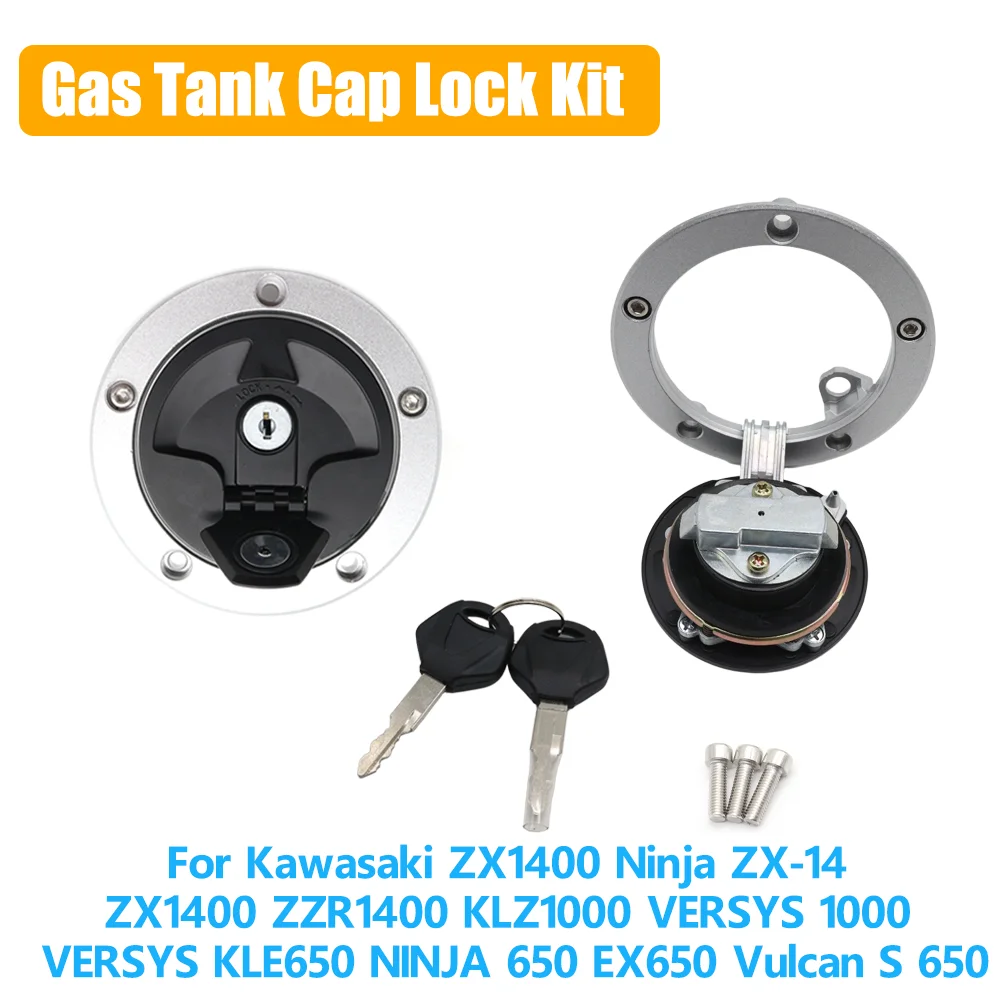 Комплект замков для мотоциклов Kawasaki ZX1400 Ninja ZX-14 ZX1400 ZZR1400 KLZ1000 VERSYS KLE650 NINJA 650 EX650: крышка бензобака и замок сиденья с ключом
Комплект замков для мотоциклов Kawasaki ZX1400 Ninja ZX-14 ZX1400 ZZR1400 KLZ1000 VERSYS KLE650 NINJA 650 EX650: крышка бензобака и замок сиденья с ключом
