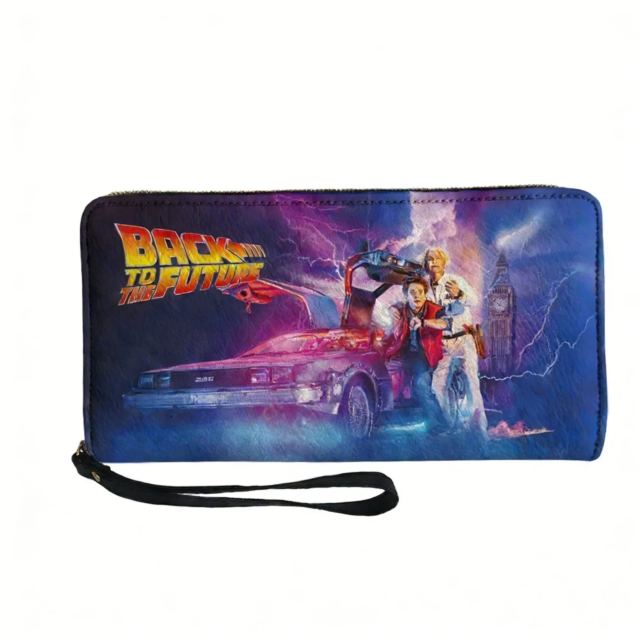 Кошелек-портмоне с принтом по мотивам фильмов «Назад в будущее», унисекс, на молнии, с двойным принтом, портативный, подарочная сумка
Кошелек-портмоне с принтом по мотивам фильмов «Назад в будущее», унисекс, на молнии, с двойным принтом, портативный, подарочная сумка