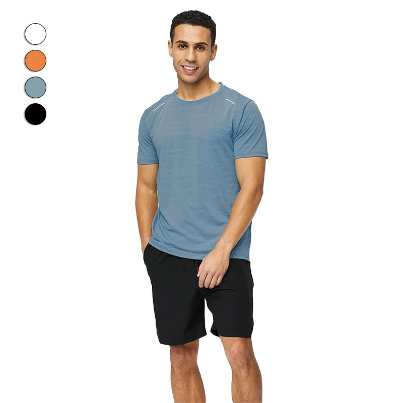 Men's Sports Gym T-Shirt Quick-Drying Sportswear Summer Casual Breathable Running Clothing Tee for Men
Men's Sports Gym T-Shirt Quick-Drying Sportswear Summer Casual Breathable Running Clothing Tee for Men