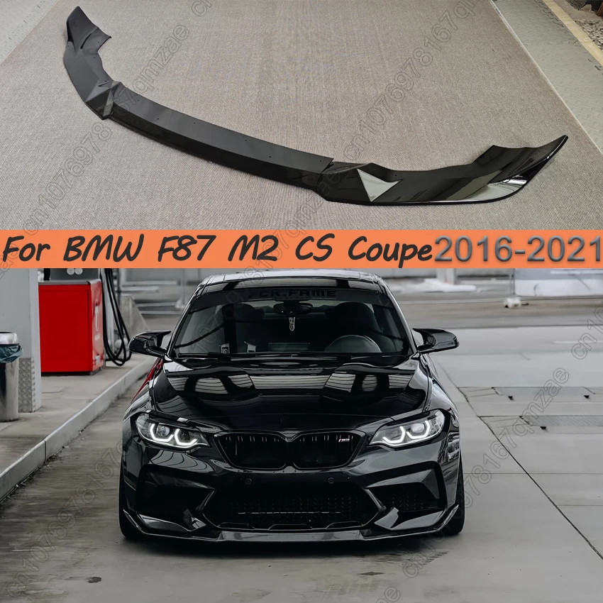 For BMW F87 M2 CS Coupe 2016-2021 Car Front Bumper Lip Spoiler Body Kit Splitter Diffuser Tuning Gloss Black Car Accessories
For BMW F87 M2 CS Coupe 2016-2021 Car Front Bumper Lip Spoiler Body Kit Splitter Diffuser Tuning Gloss Black Car Accessories