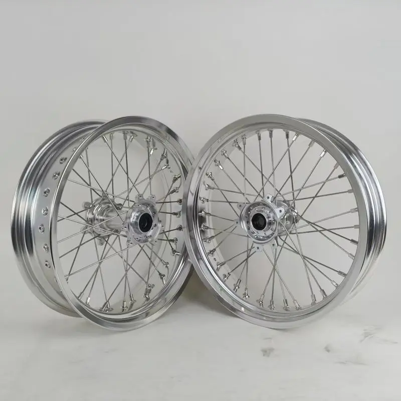 Hot-selling All Silver 17*3.5 17*4.5 Fit for Ultra Bee Supermoto Wheel Set Electric Off Road Bike
Hot-selling All Silver 17*3.5 17*4.5 Fit for Ultra Bee Supermoto Wheel Set Electric Off Road Bike