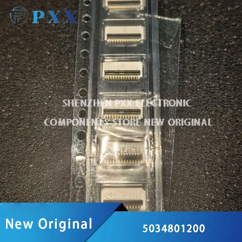 10 шт., 5034801200 дюйма, серия FBH1, разъем FFC/FPC, шаг 0,50 мм, прямоугольный, двойной контакт, высота 1,00 мм, 12P
10 шт., 5034801200 дюйма, серия FBH1, разъем FFC/FPC, шаг 0,50 мм, прямоугольный, двойной контакт, высота 1,00 мм, 12P