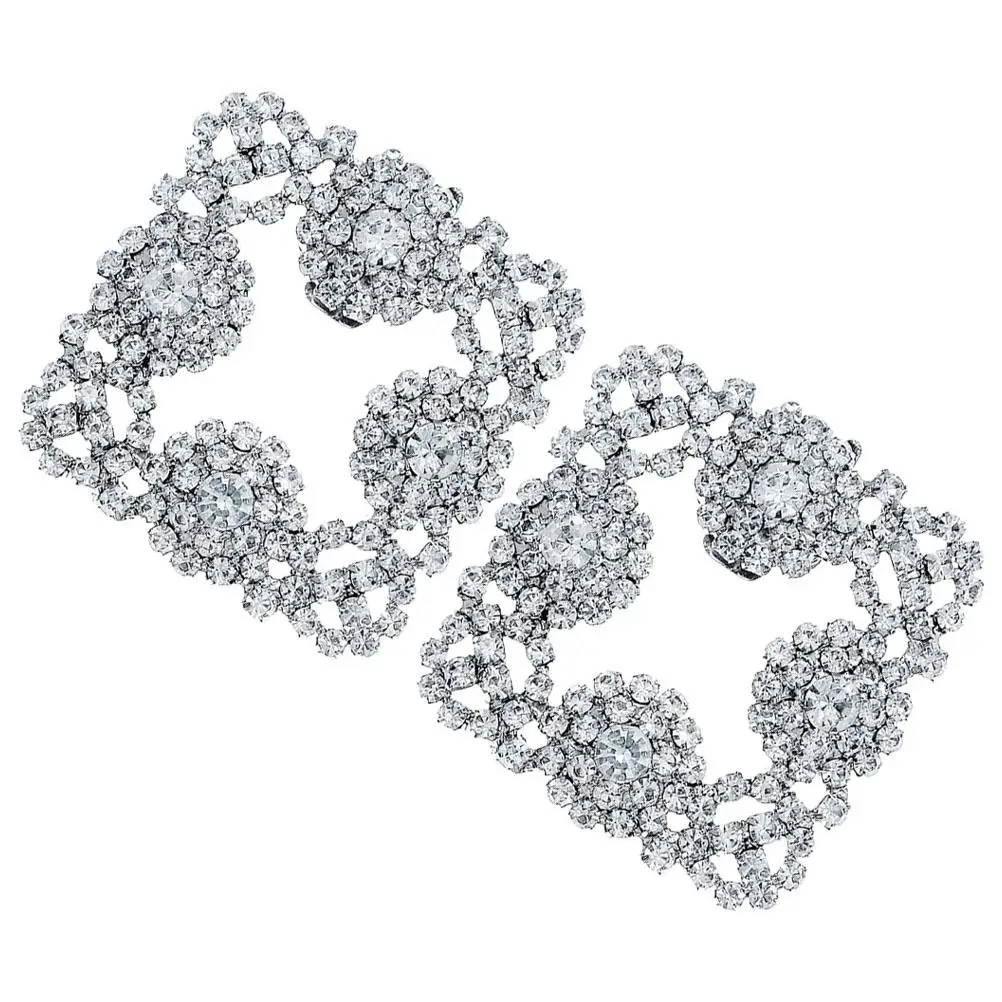 Bridal Shoe Clips Rhinestone Square Buckles Women Decorative Accessories Removable Charm Wedding Party Shoes Sunflower
Bridal Shoe Clips Rhinestone Square Buckles Women Decorative Accessories Removable Charm Wedding Party Shoes Sunflower