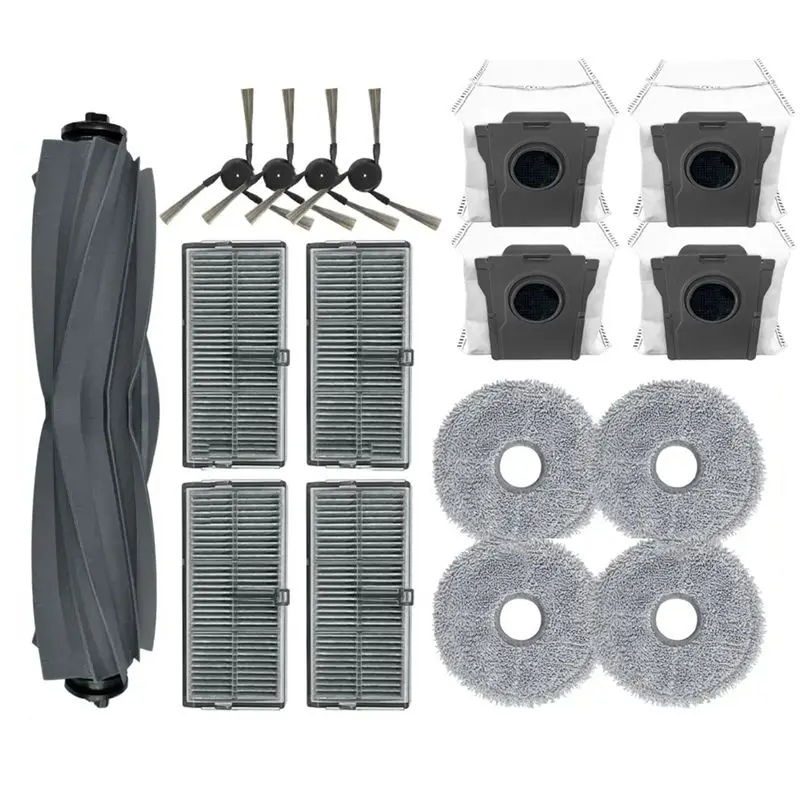 Запчасти и аксессуары FZFZ для Dreame X40 Ultra, X40 Pro, S30 Pro Ultra: роликовая и боковая щетки, фильтры, салфетки для влажной уборки, мешки для сбора пыли.
Запчасти и аксессуары FZFZ для Dreame X40 Ultra, X40 Pro, S30 Pro Ultra: роликовая и боковая щетки, фильтры, салфетки для влажной уборки, мешки для сбора пыли.