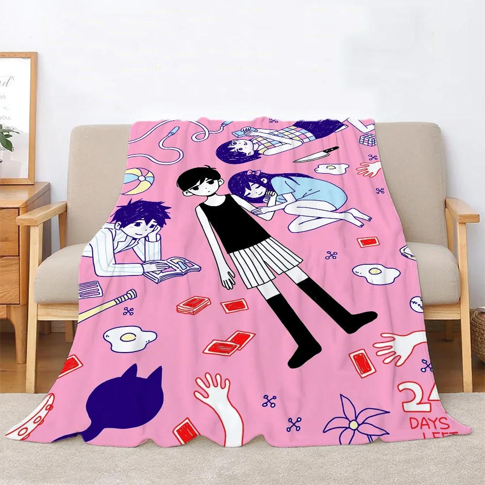 Omori Cartoon Printed Blanket, Warm Soft Blanket, Bedroom Blanket, Bed, Comfortable Air Conditioner, Office, Travel Thin
Omori Cartoon Printed Blanket, Warm Soft Blanket, Bedroom Blanket, Bed, Comfortable Air Conditioner, Office, Travel Thin