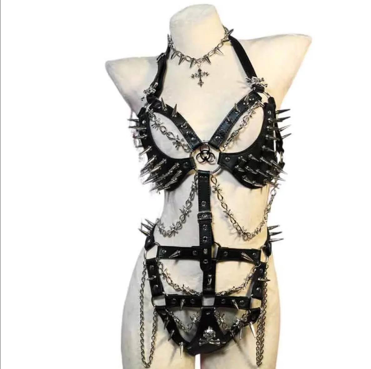 Kawaii Gothic Tanks E-Girls Eco Trendy Grunge Emo Punk Rock Y2K Halter Camisole TOPS Club Wear Goth 90s Harajuku DIY Hand Made
Kawaii Gothic Tanks E-Girls Eco Trendy Grunge Emo Punk Rock Y2K Halter Camisole TOPS Club Wear Goth 90s Harajuku DIY Hand Made