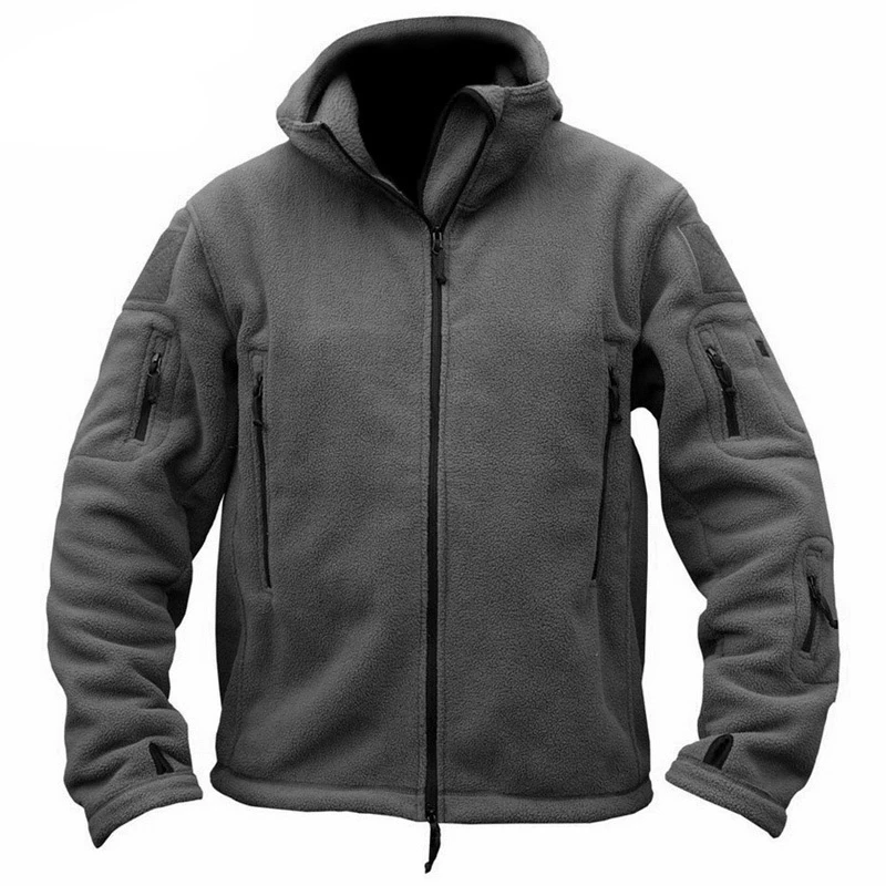 Men Tactical Fleece Jacket Winter Thermal Warm Work Coats Windproof Hooded Windbreaker Military Army Soft Shell Outwear Jacket
Men Tactical Fleece Jacket Winter Thermal Warm Work Coats Windproof Hooded Windbreaker Military Army Soft Shell Outwear Jacket
