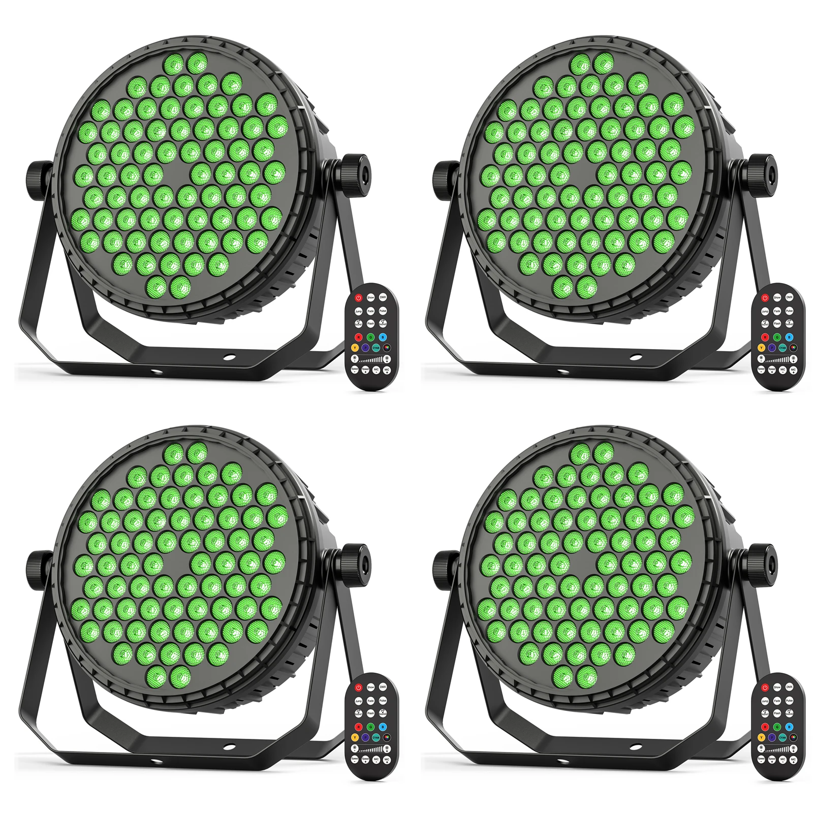 1/2/4PCS Stage Par Lights 72LEDs RGB Par Light Full Color Effect Lighting DJ Disco Party Lights for Wedding Theater Bar Club
1/2/4PCS Stage Par Lights 72LEDs RGB Par Light Full Color Effect Lighting DJ Disco Party Lights for Wedding Theater Bar Club