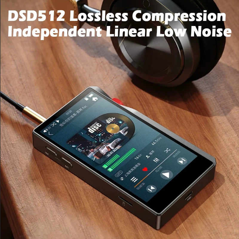HIFI Lossless MP3 Portable Music Player 2PCS ES9038Q DAC Two-way Bluetooth 5.2 LOD Audiophile Walkman DSD512 Decoding UAC
HIFI Lossless MP3 Portable Music Player 2PCS ES9038Q DAC Two-way Bluetooth 5.2 LOD Audiophile Walkman DSD512 Decoding UAC
