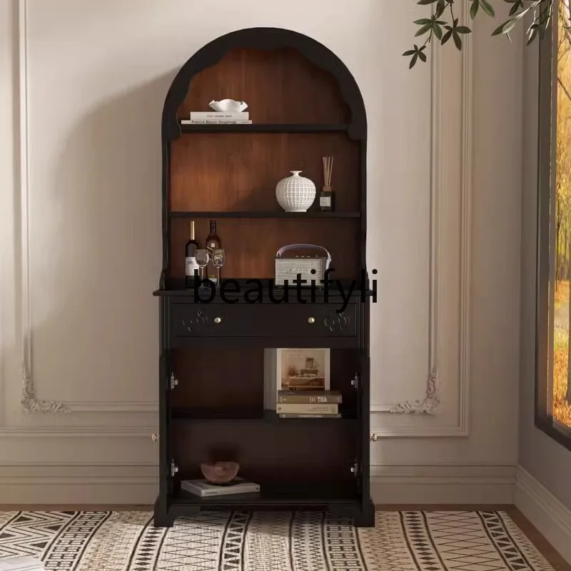 Vintage American Sideboard Cabinet, Antique Multifunctional Display Cabinet, French Solid Wood Decorative Sideboard 
Vintage American Sideboard Cabinet, Antique Multifunctional Display Cabinet, French Solid Wood Decorative Sideboard