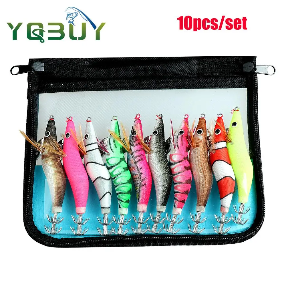 10pcs 2.0# 2.5# 3.0# Squid Jig Fishing Lure Shrimp Luminous Glow in Dark Artificial Spinner Lure Tackle for Cuttlefish Octopus
10pcs 2.0# 2.5# 3.0# Squid Jig Fishing Lure Shrimp Luminous Glow in Dark Artificial Spinner Lure Tackle for Cuttlefish Octopus