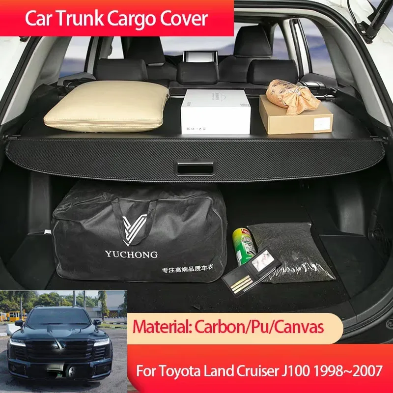 Для Toyota Land Cruiser J100 FJ100 1998 ~ 2007 1999 автомобильный багажник грузовая крышка для хранения багажника задний багажник защитный козырек
Для Toyota Land Cruiser J100 FJ100 1998 ~ 2007 1999 автомобильный багажник грузовая крышка для хранения багажника задний багажник защитный козырек