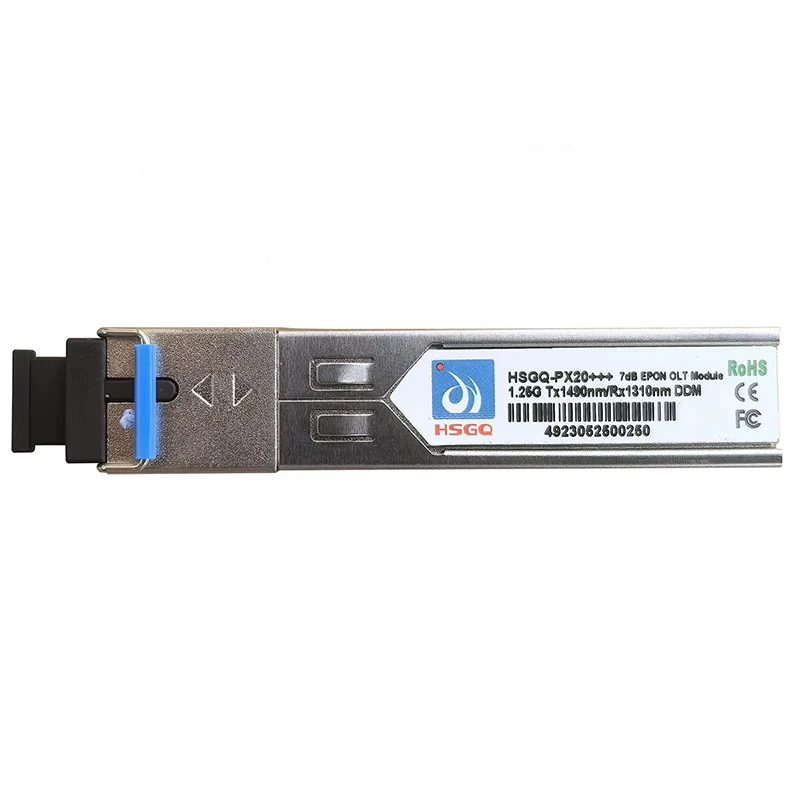 1.25G EPON OLT SFP Module (PX20+++), 20km Reach, Compatible with PX20+/PX20++ Standards, Optical Transceiver for OLT/ONU
1.25G EPON OLT SFP Module (PX20+++), 20km Reach, Compatible with PX20+/PX20++ Standards, Optical Transceiver for OLT/ONU