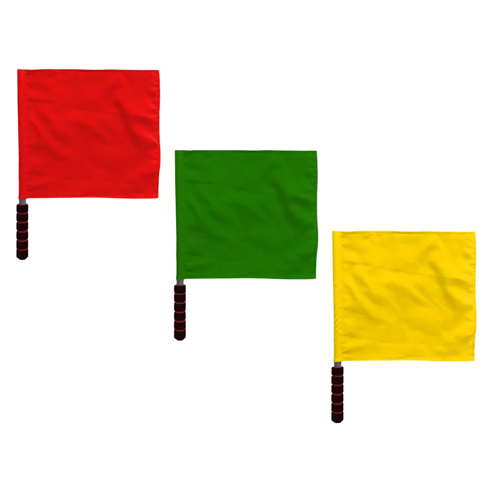 3 Pcs Signal Flag Racing Conducting Red Commanding Referee Flags Sponge Fan Cheering Waving for
3 Pcs Signal Flag Racing Conducting Red Commanding Referee Flags Sponge Fan Cheering Waving for