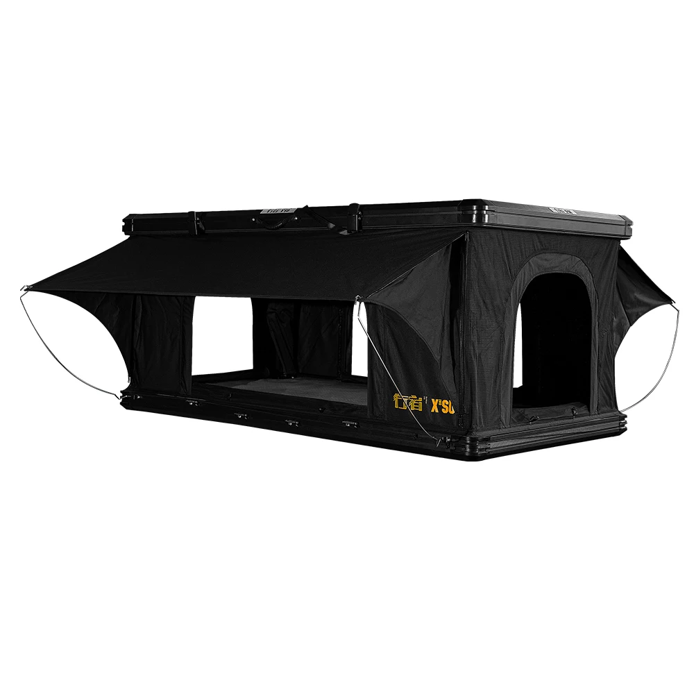 Xscamper Outdoors Overland Best Aluminum Hardshell Vehicle Side Awning Roof Top Tent Hard Shell with Annex
Xscamper Outdoors Overland Best Aluminum Hardshell Vehicle Side Awning Roof Top Tent Hard Shell with Annex