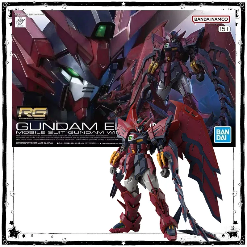 In Stock Bandai Gundam Model Kit Anime Figure RG 1/144 Gundam Epyon Anime Action Figure Collection Assembly Model Boy Toys Gifts
In Stock Bandai Gundam Model Kit Anime Figure RG 1/144 Gundam Epyon Anime Action Figure Collection Assembly Model Boy Toys Gifts
