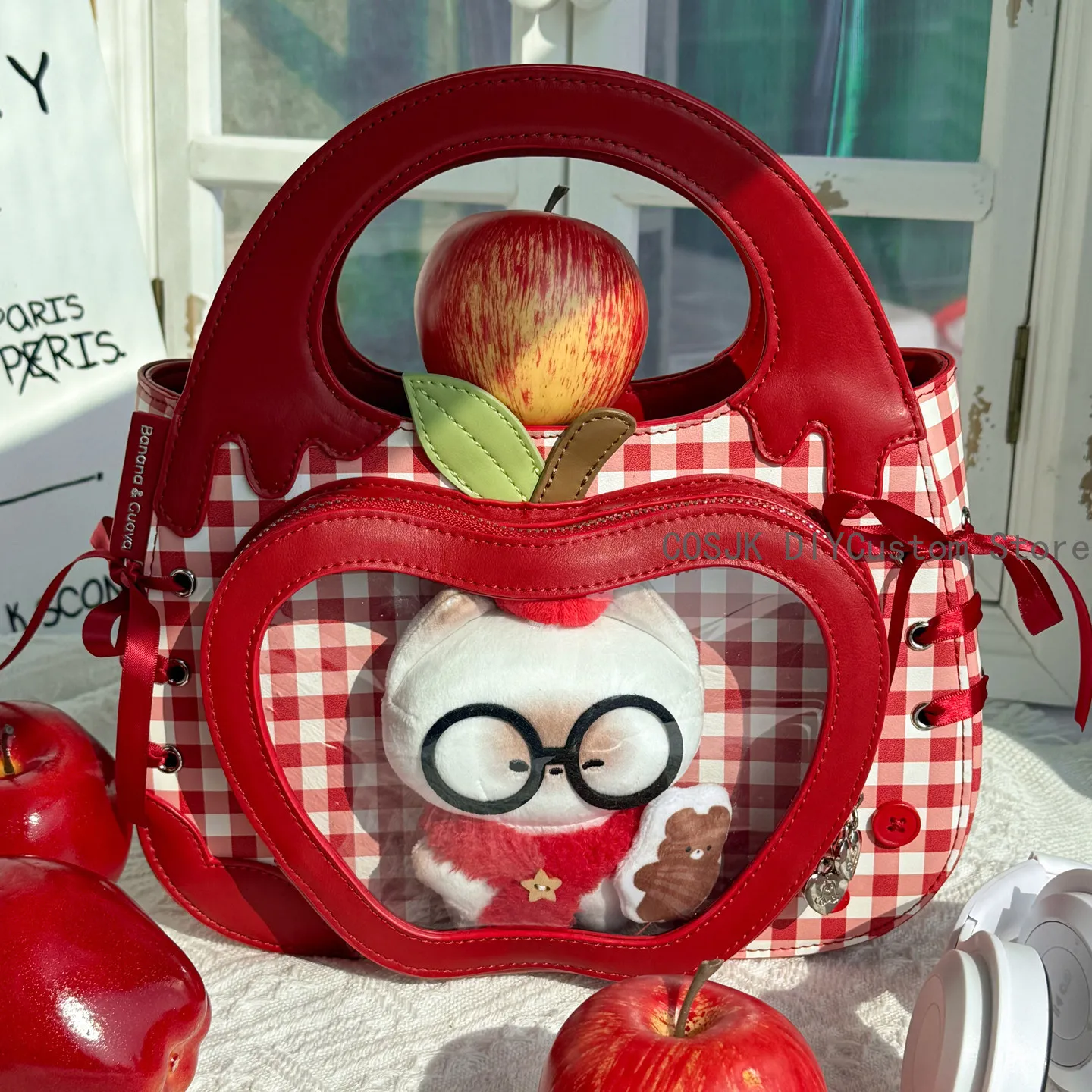 Сумка-итабэг Kawaii Love and Deepspace Caleb Apple, косплей-сумка через плечо, сумка-слинг для аниме-девушек со съемным ремнем
Сумка-итабэг Kawaii Love and Deepspace Caleb Apple, косплей-сумка через плечо, сумка-слинг для аниме-девушек со съемным ремнем