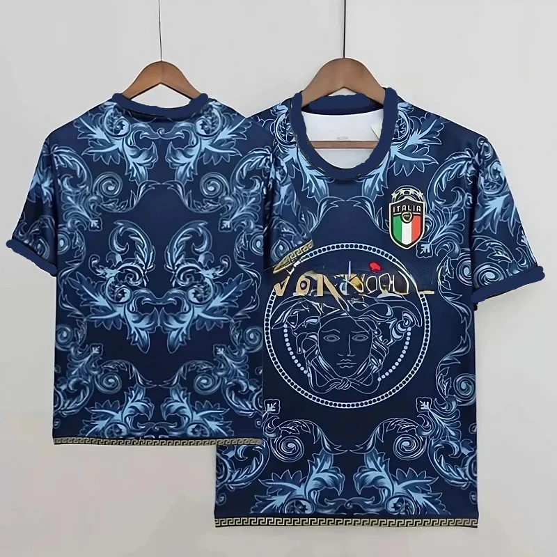 2025 Summer Fashion: New Football T-shirt, Men's Sports 3D Printed T-shirt, Men's Loose Round-neck Casual Top, Short Sleeve
2025 Summer Fashion: New Football T-shirt, Men's Sports 3D Printed T-shirt, Men's Loose Round-neck Casual Top, Short Sleeve