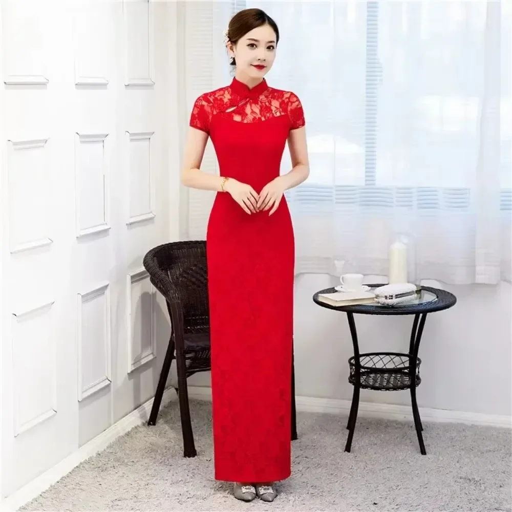 Lace Streetwear Cheongsam Qipao Y2k Dress for Women Summer Women Clothing Vintage Fashion Clothes Casual Elegant Ethnic Style
Lace Streetwear Cheongsam Qipao Y2k Dress for Women Summer Women Clothing Vintage Fashion Clothes Casual Elegant Ethnic Style