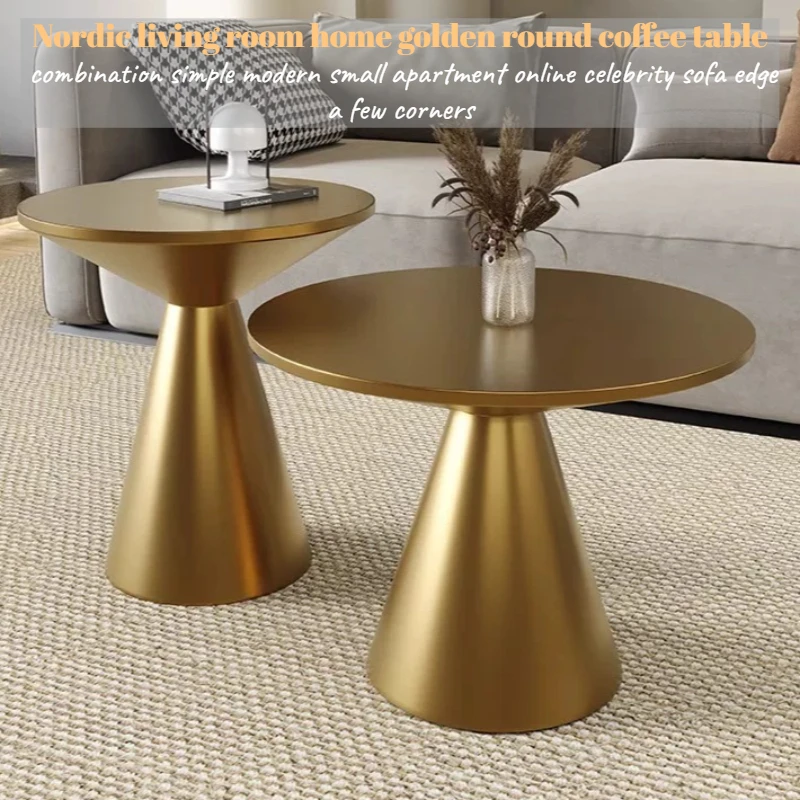 Round Luxury Coffee Tables Modern Living Room Office Storage Art Metal Coffee Tables Space Saving Nordic Garden Home Furniture
Round Luxury Coffee Tables Modern Living Room Office Storage Art Metal Coffee Tables Space Saving Nordic Garden Home Furniture