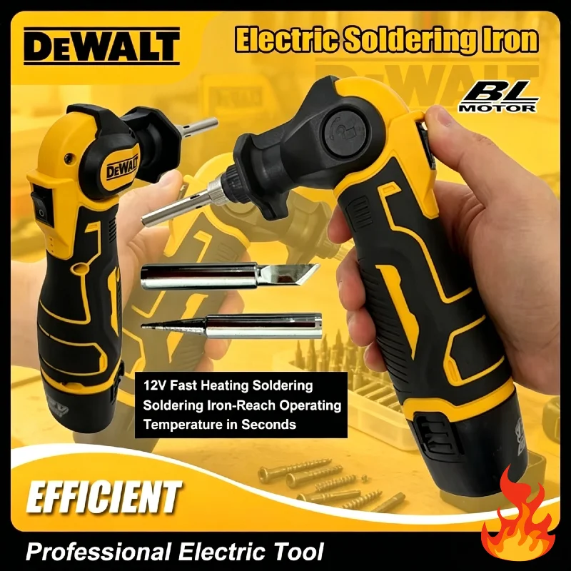 Dewalt Fast Heating 30W Electric Soldering Iron – Adjustable Temperature Electric Welder for Small Parts Welding
Dewalt Fast Heating 30W Electric Soldering Iron – Adjustable Temperature Electric Welder for Small Parts Welding