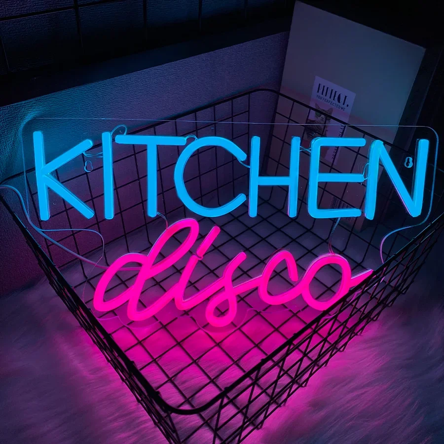 Led Letter Lamp Usb Powered With Switch, Kitchen Disco Neon Sign,Suitable For Family Parties, Clubs, Restaurants Kitchen Decor.
Led Letter Lamp Usb Powered With Switch, Kitchen Disco Neon Sign,Suitable For Family Parties, Clubs, Restaurants Kitchen Decor.