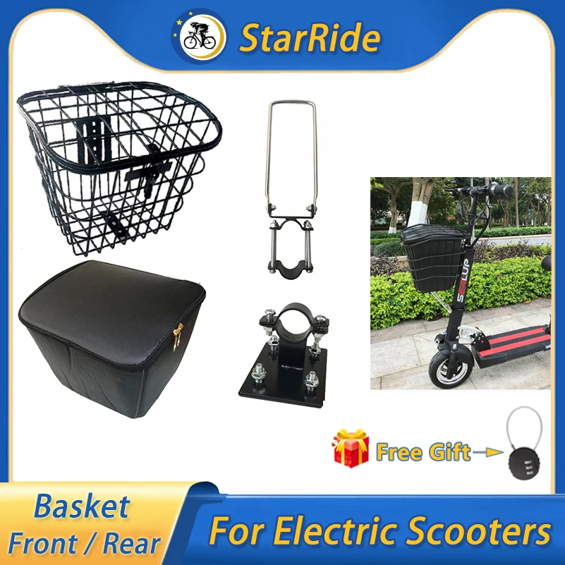 Electric Scooter Waterproof Basket for KUGOO M4 Pro XIAOMI M365 1S Pro Electric Scooter Front or Rear Accessories
Electric Scooter Waterproof Basket for KUGOO M4 Pro XIAOMI M365 1S Pro Electric Scooter Front or Rear Accessories