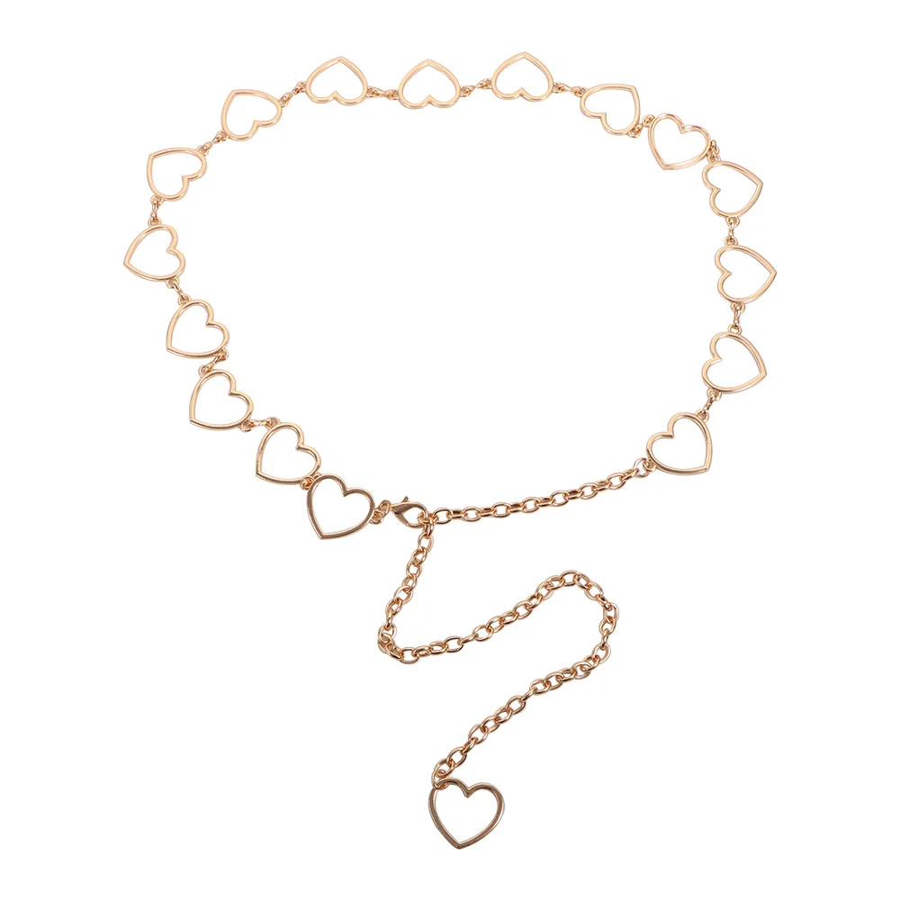 Personality Accessories Hollow Trendy Metal Women Heart Belts Waist Chain Waistband Pants Chain
Personality Accessories Hollow Trendy Metal Women Heart Belts Waist Chain Waistband Pants Chain