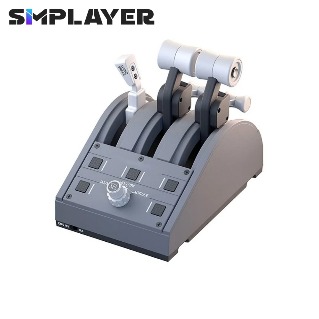 Simplayer Original TCA Quadrant Boeing Edition Throttle Quadrant Flight Simulator for Thrustmaster, Xbox and PC
Simplayer Original TCA Quadrant Boeing Edition Throttle Quadrant Flight Simulator for Thrustmaster, Xbox and PC