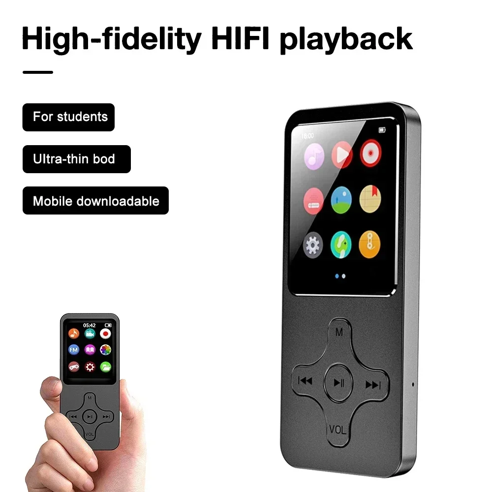 Bluetooth-compatible Speaker HiFi Music Speaker Portable Walkman with radio FM recording E-book Mini MP3 Player
Bluetooth-compatible Speaker HiFi Music Speaker Portable Walkman with radio FM recording E-book Mini MP3 Player