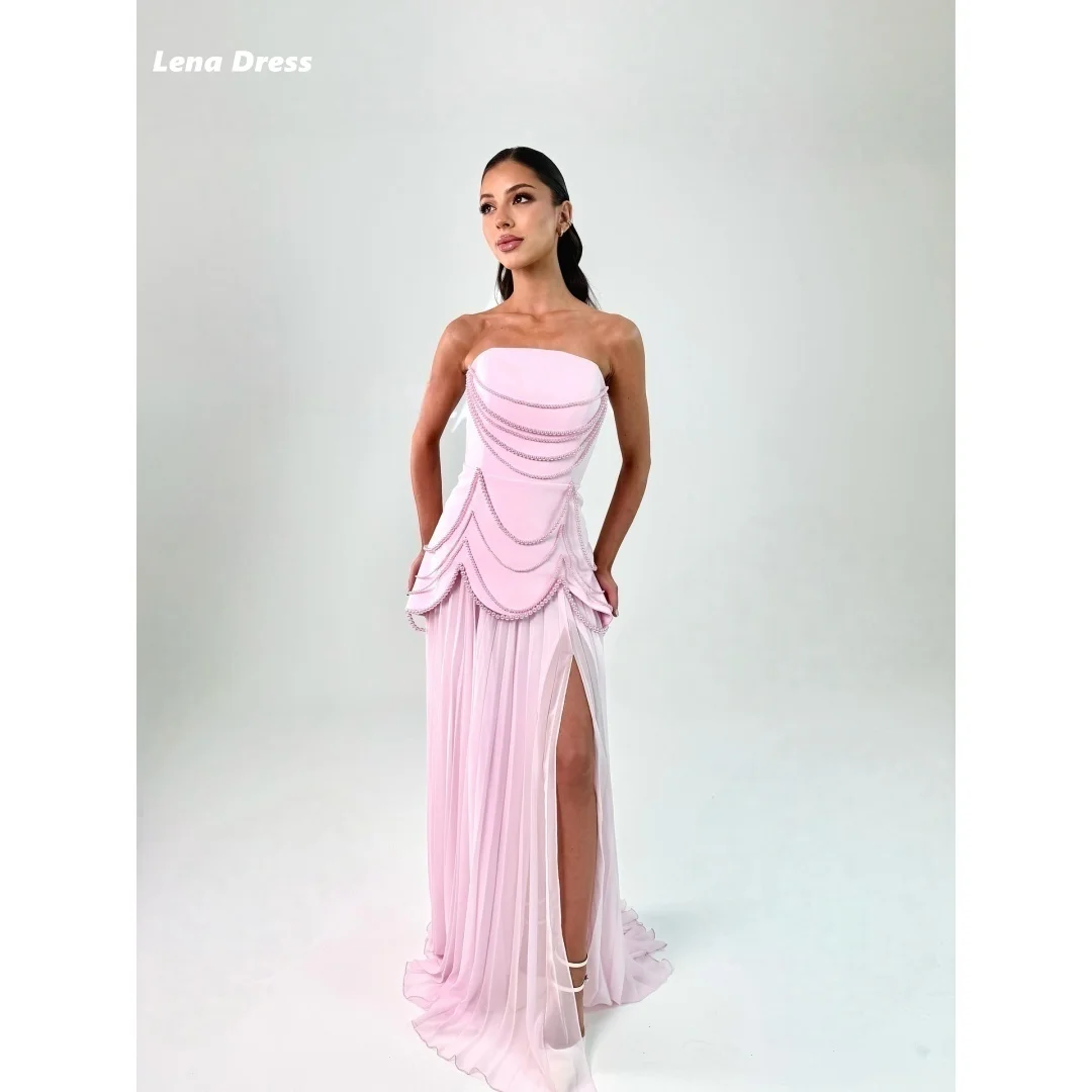 Lena розовые вечерние платья женские элегантные вечерние платья для женщин 2025 свадебное вечернее платье без рукавов 2025 роскошное индивидуальное платье
Lena розовые вечерние платья женские элегантные вечерние платья для женщин 2025 свадебное вечернее платье без рукавов 2025 роскошное индивидуальное платье