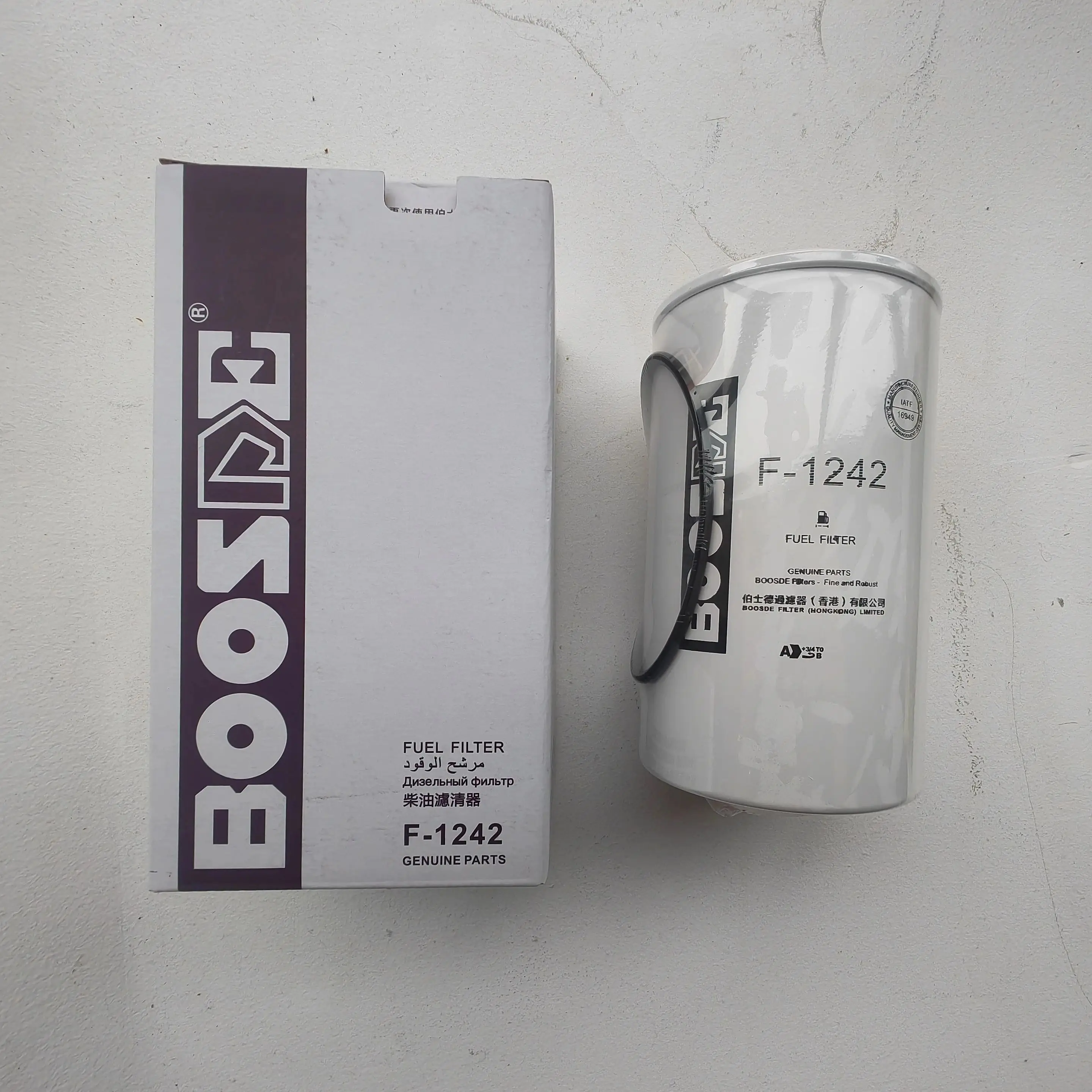 FS1242 Replacement 600-319-3610 600-311-3620 Fuel Water Separator Diesel Filter for Komatsu PC200 Excavator
FS1242 Replacement 600-319-3610 600-311-3620 Fuel Water Separator Diesel Filter for Komatsu PC200 Excavator
