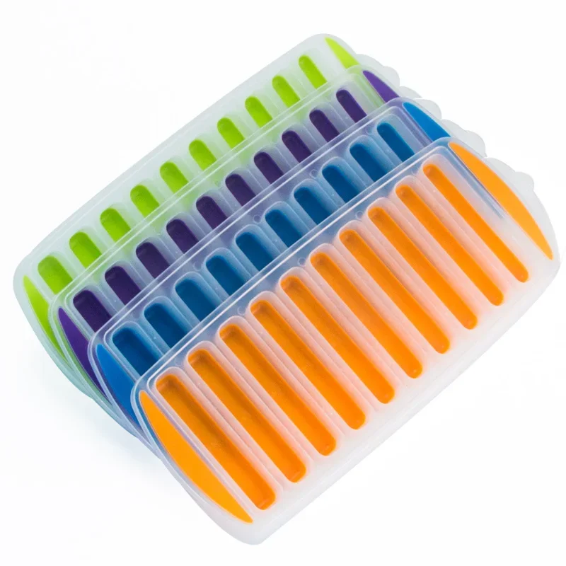 10 Grids Stick Shape Ice Tray Non-Stick Easy Release Push Popsicle Out Cylinder Silicone Ice Cube Tray Jelly Chocolate Mold
10 Grids Stick Shape Ice Tray Non-Stick Easy Release Push Popsicle Out Cylinder Silicone Ice Cube Tray Jelly Chocolate Mold