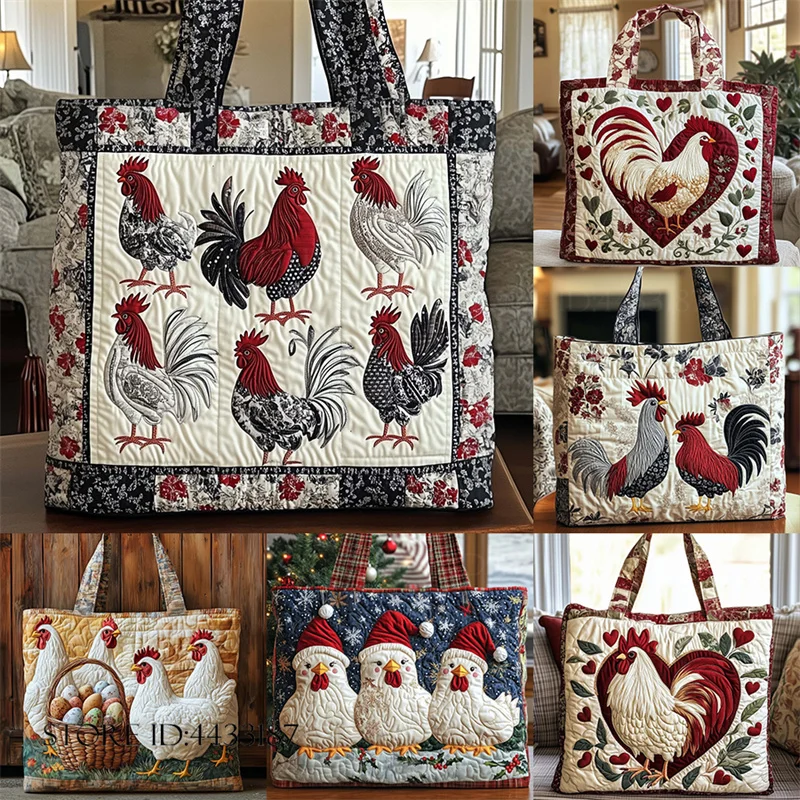 Quilted Printed Cartoon Handbag Tote Bag Novelty Vintage Large Capacity Storage Bag Shoulder Bag Personality Shopping Bag
Quilted Printed Cartoon Handbag Tote Bag Novelty Vintage Large Capacity Storage Bag Shoulder Bag Personality Shopping Bag