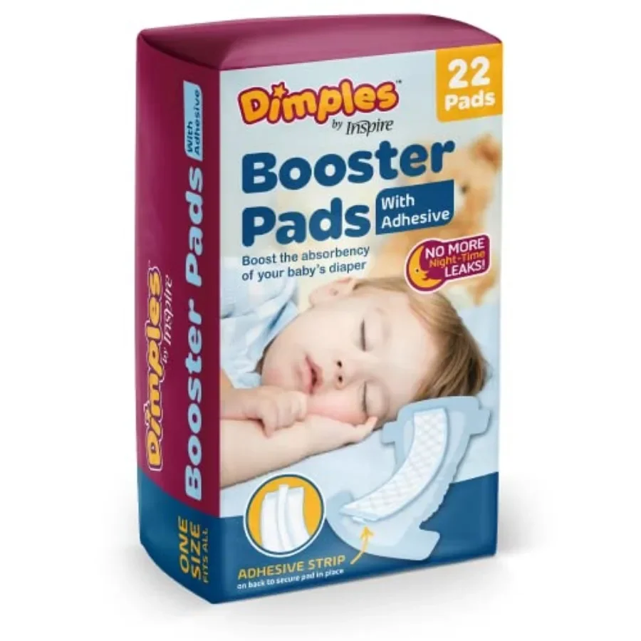 Inspire Dimp Booster Pa, Baby Dir Doubler wit Adesive cure Fit Size Fits All Dirs Boosts orncy No More leaks 22 Count
Inspire Dimp Booster Pa, Baby Dir Doubler wit Adesive cure Fit Size Fits All Dirs Boosts orncy No More leaks 22 Count