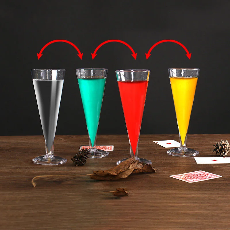 Glass Color Change Chameleon Champagne Magic Tricks Liquid Color Change Magia Magician Stage Party Bar Gimmick Comedy Mentalism
Glass Color Change Chameleon Champagne Magic Tricks Liquid Color Change Magia Magician Stage Party Bar Gimmick Comedy Mentalism