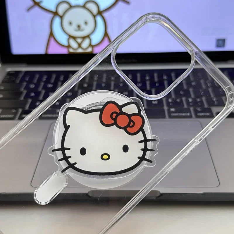 Sanrio Kuromi Pochacco Hello Kitty For Magsafe Magnetic Phone Grip Tok Stand For iPhone Foldable Wireless Charging Case Holder
Sanrio Kuromi Pochacco Hello Kitty For Magsafe Magnetic Phone Grip Tok Stand For iPhone Foldable Wireless Charging Case Holder