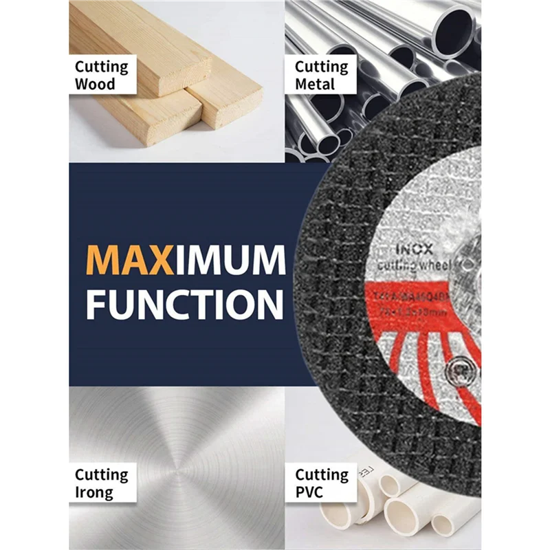 M12K-30Pcs 75Mm Cutting Disc For 10Mm Bore Angle Grinder Metal Circular Saw Blade Flat Flap Grinding Wheel Sanding Pads Tool
M12K-30Pcs 75Mm Cutting Disc For 10Mm Bore Angle Grinder Metal Circular Saw Blade Flat Flap Grinding Wheel Sanding Pads Tool