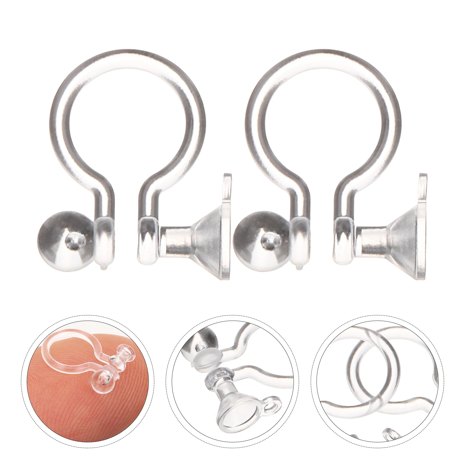 100pcs Ear Converter For Non Pierced Ears Invisible Adapters Convert Pierced To Clip On Jewelry Making Accessories Resin
100pcs Ear Converter For Non Pierced Ears Invisible Adapters Convert Pierced To Clip On Jewelry Making Accessories Resin