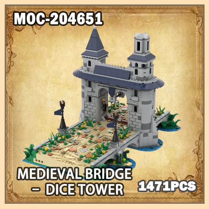 MOC- 204651 Средневековый мост – кубическая башня, строительный блок, модель, набор кирпичных частиц, креативные подарки, пленка, винтажная классическая сделай сам, 1471 шт.
MOC- 204651 Средневековый мост – кубическая башня, строительный блок, модель, набор кирпичных частиц, креативные подарки, пленка, винтажная классическая сделай сам, 1471 шт.
