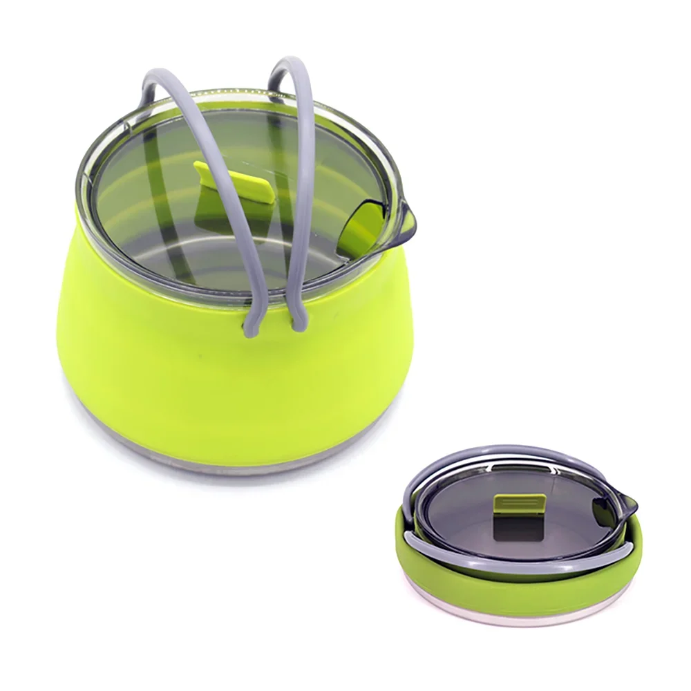 1L Outdoor Travel Camping Portable Heating Food Pot Lightweight Silicone Folding Kettle with Handle Camping Essentials
1L Outdoor Travel Camping Portable Heating Food Pot Lightweight Silicone Folding Kettle with Handle Camping Essentials