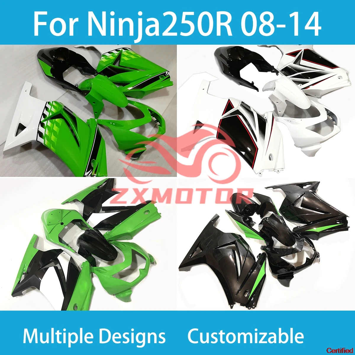 ABS Fairing Kit for Kawasaki Ninja 250R 08 09 10 11 12 13 14 Motorcycle Fairings Set Ninja250R 2008-2012 2013 2014
ABS Fairing Kit for Kawasaki Ninja 250R 08 09 10 11 12 13 14 Motorcycle Fairings Set Ninja250R 2008-2012 2013 2014