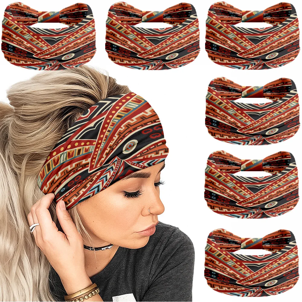 0036 women's headbands & hairbands - 6 pack claw clip elastic hairbands - wide & thick sports headbands for women
0036 women's headbands & hairbands - 6 pack claw clip elastic hairbands - wide & thick sports headbands for women