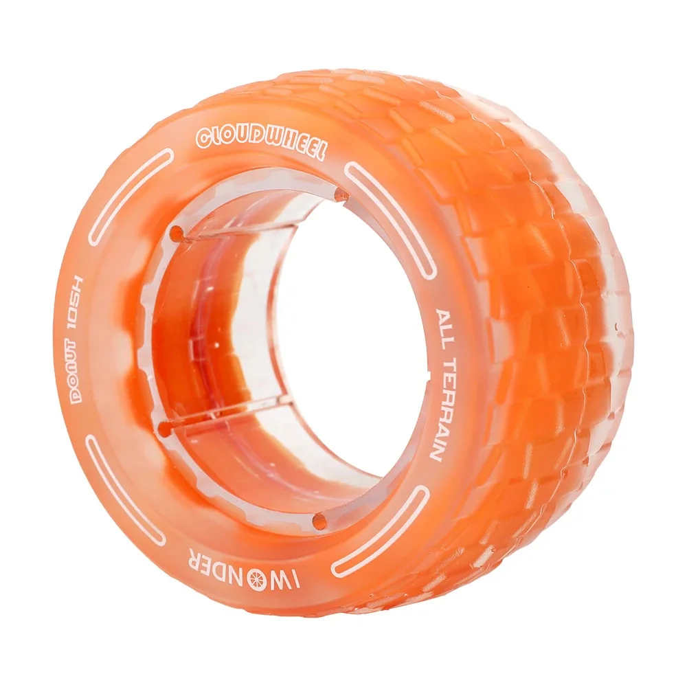 78A Hardness 105mm PU Cloud Wheels High Elastic Replacement Parts for Electric Skateboard Longboard Cruising
78A Hardness 105mm PU Cloud Wheels High Elastic Replacement Parts for Electric Skateboard Longboard Cruising