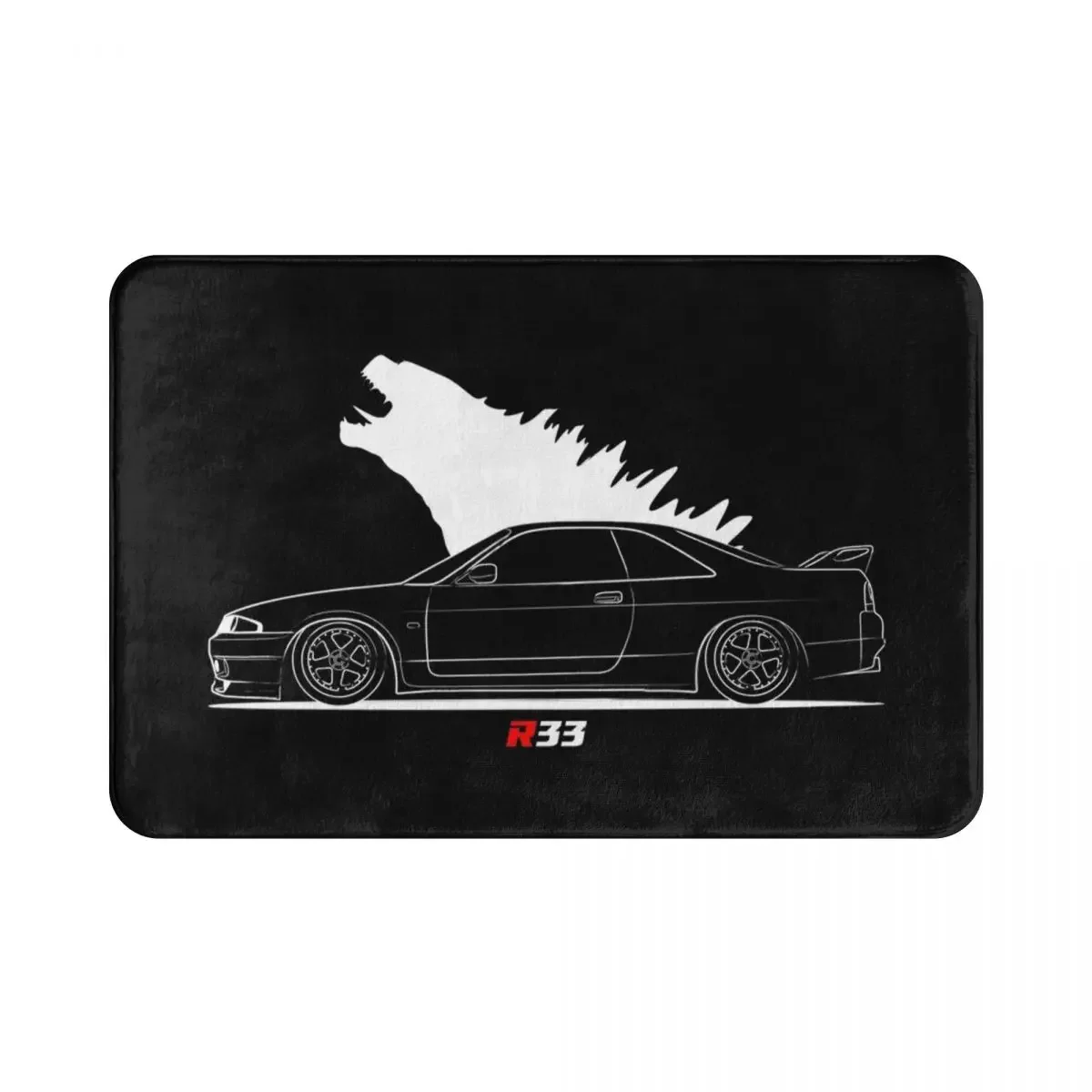 Коврик R 33 JDM Skyline из полиэстера, напольный коврик, Нескользящая подушка, для передней комнаты, коридора, кухни, спальни, балкона, туалета
Коврик R 33 JDM Skyline из полиэстера, напольный коврик, Нескользящая подушка, для передней комнаты, коридора, кухни, спальни, балкона, туалета