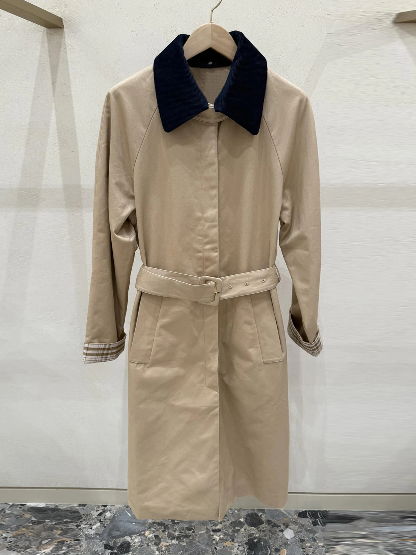 M Home Southern Oil High End Women's Long Coat Vintage Collar Belted Outerwear Autumn Winter Commute Simple Straight Cut
M Home Southern Oil High End Women's Long Coat Vintage Collar Belted Outerwear Autumn Winter Commute Simple Straight Cut