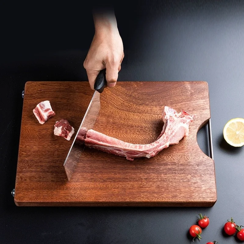 Chinese Kitchen Whole Wood Ebony Cutting Board, Household Kitchen Accessories, Unpainted and Wax Free Wood Cutting Board
Chinese Kitchen Whole Wood Ebony Cutting Board, Household Kitchen Accessories, Unpainted and Wax Free Wood Cutting Board