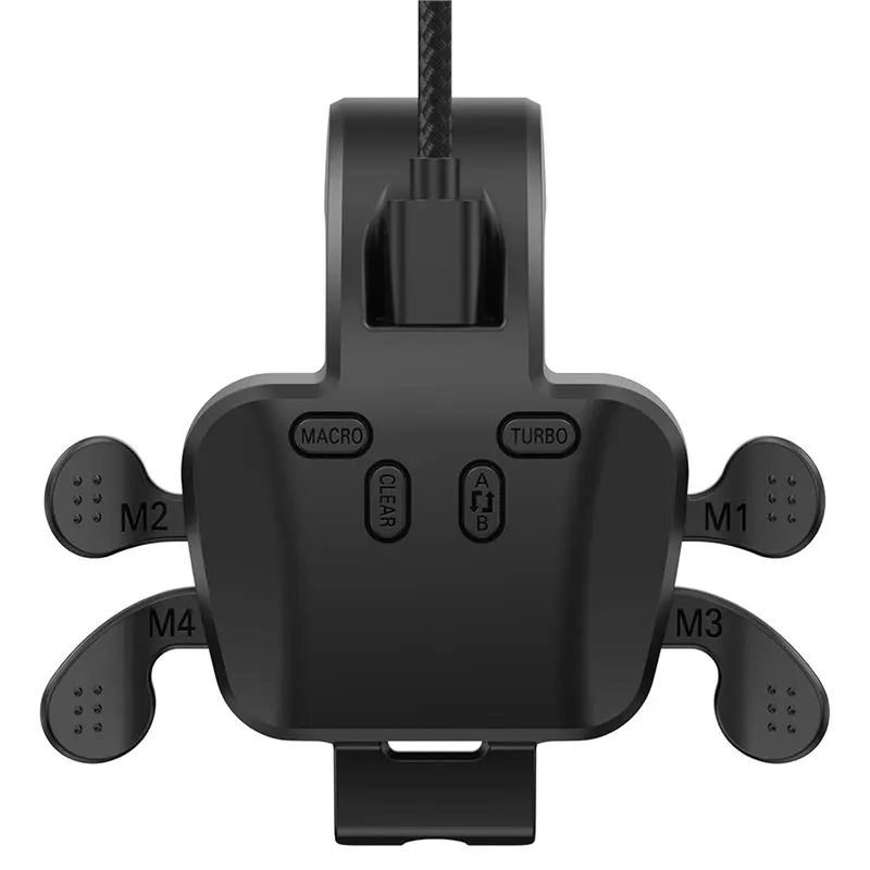 Feature For PS5 Controller Paddles With MIC Function, Supports Combo, Turbo Key Swap/Remapping For PS5 Console, PC& MAC-[PRDSB-J
Feature For PS5 Controller Paddles With MIC Function, Supports Combo, Turbo Key Swap/Remapping For PS5 Console, PC& MAC-[PRDSB-J