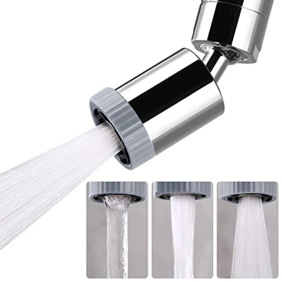 Swivel Faucet Aerator, 3-function Faucet Nozzle, 360° Big Angle Rotate Kitchen Sink Faucet Attachment, Faucet Extender for Kitc
Swivel Faucet Aerator, 3-function Faucet Nozzle, 360° Big Angle Rotate Kitchen Sink Faucet Attachment, Faucet Extender for Kitc